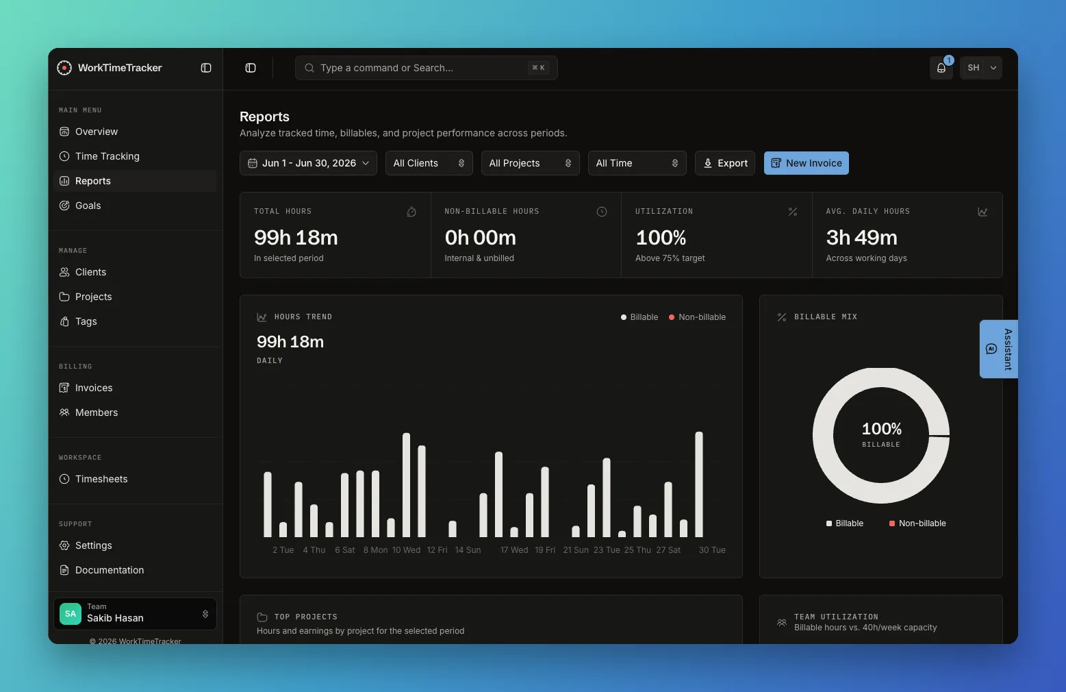 WorkTimeTracker